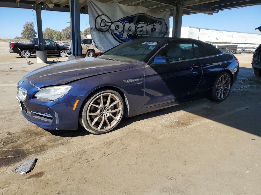 Вид 2012 BMW 650 XI, угол 1