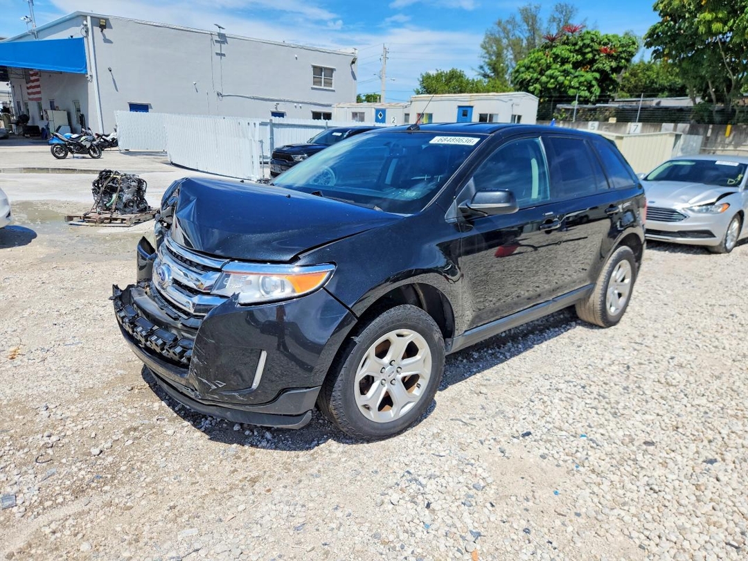 منظر 2014 FORD EDGE SEL، زاوية 1