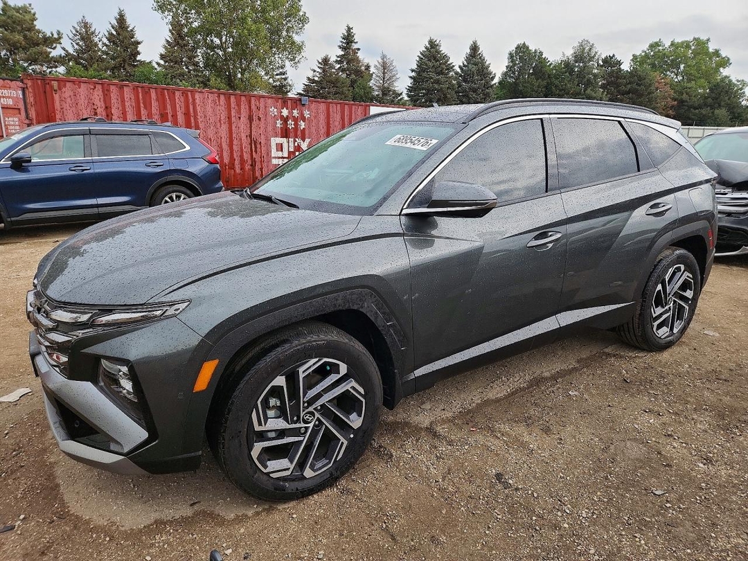Vue de 2025 HYUNDAI TUCSON LIMITED, angle 1