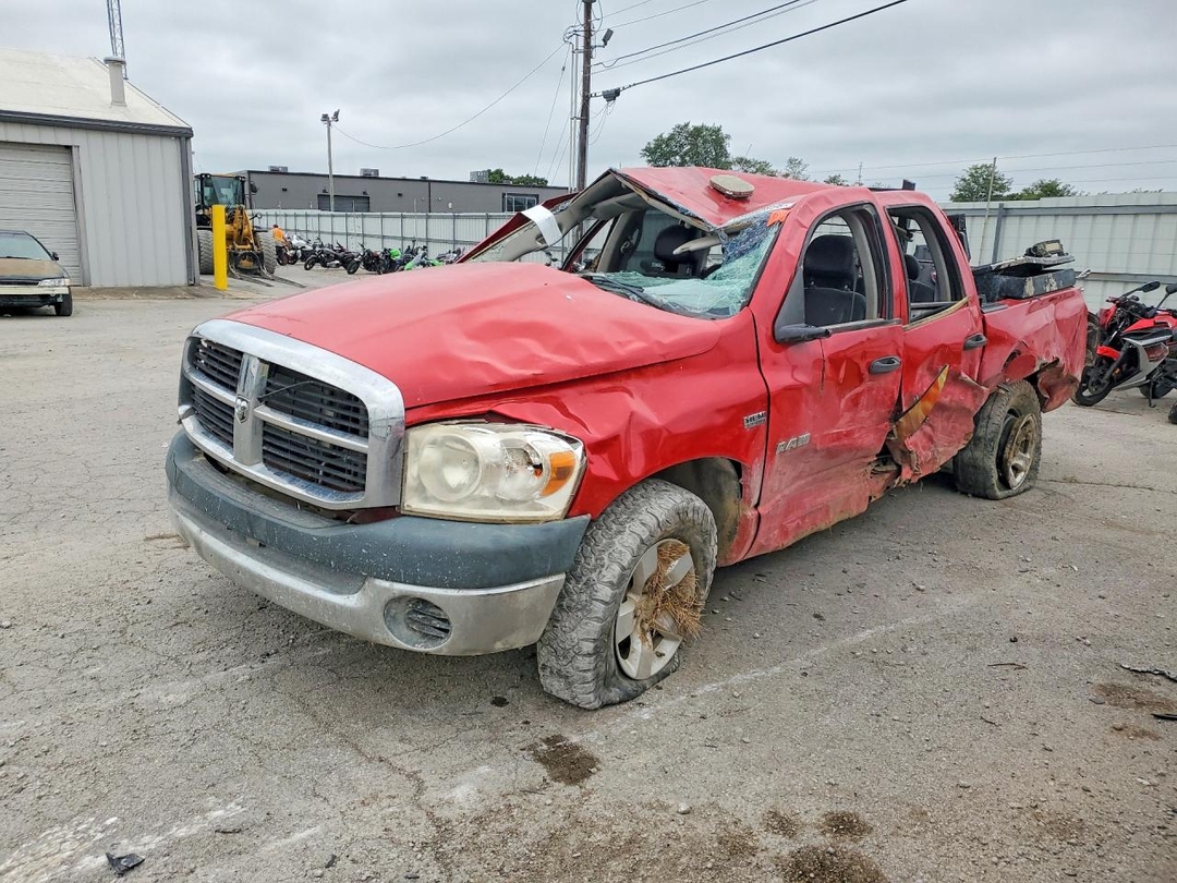 منظر 2008 DODGE RAM 1500 ST، زاوية 1