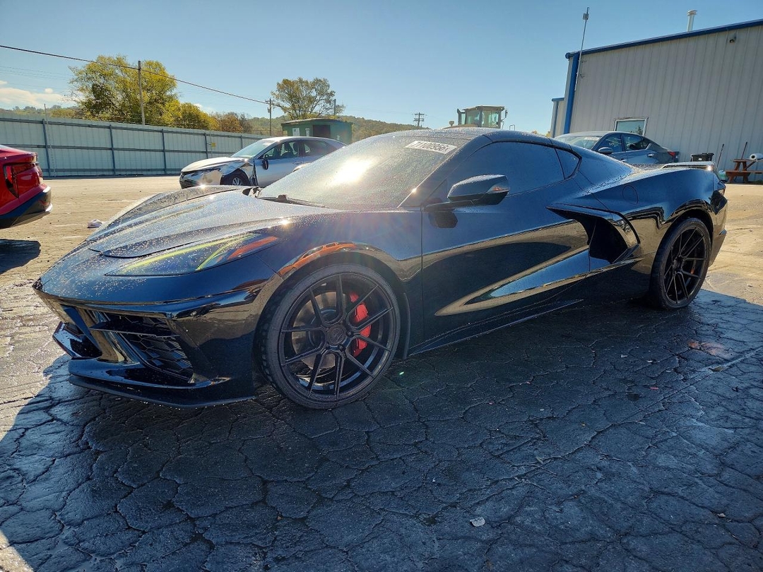 Vedere 2021 CHEVROLET CORVETTE STINGRAY 2LT, unghi 1