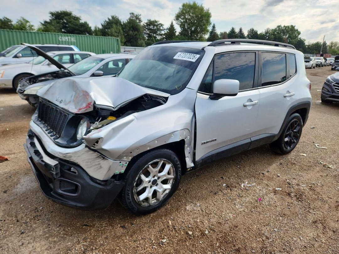 Вид 2015 JEEP RENEGADE LATITUDE, угол 1
