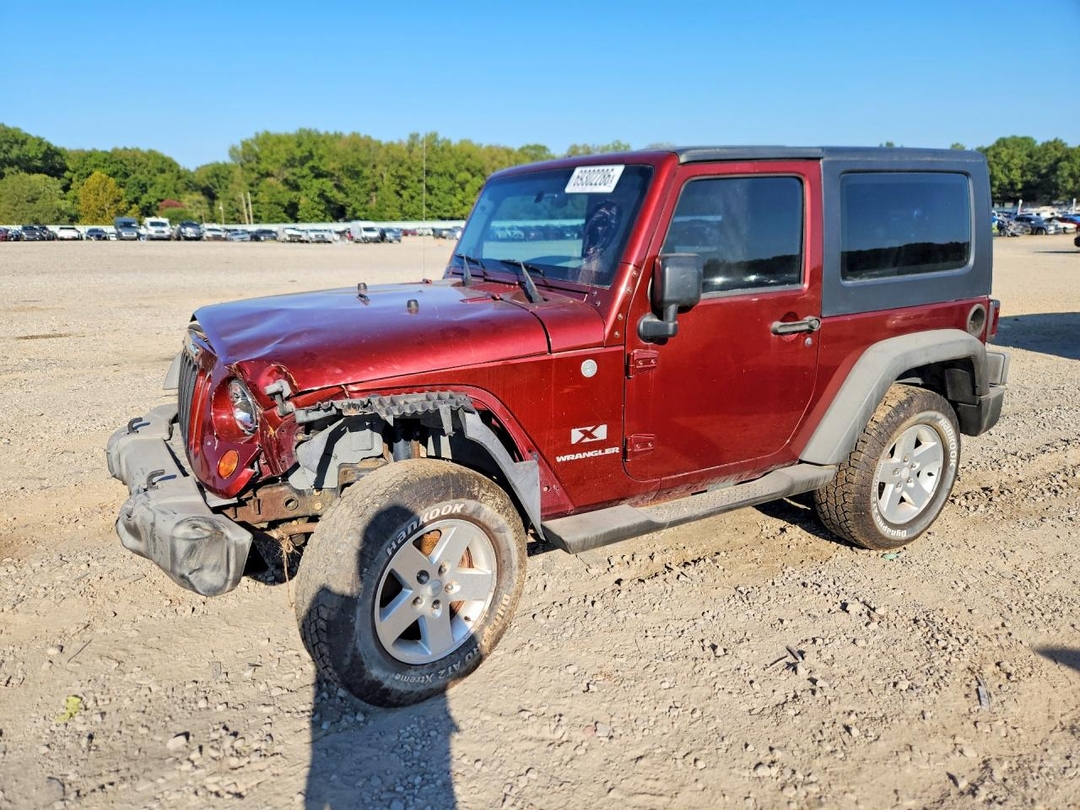 Vista de 2007 JEEP WRANGLER X, ángulo 1