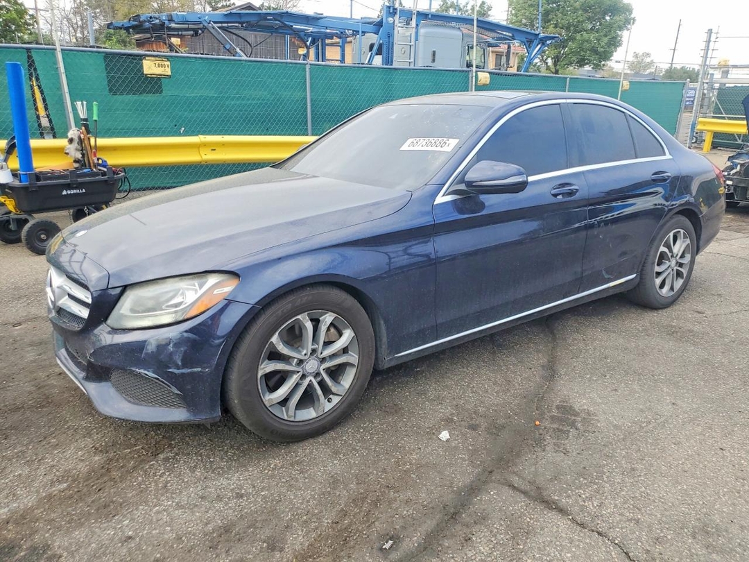 Vedere 2016 MERCEDES-BENZ C 300, unghi 1