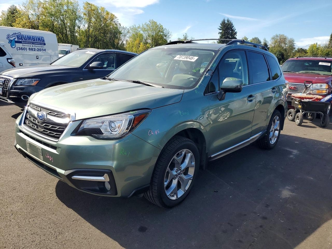 Vista de 2017 SUBARU FORESTER 2.5I TOURING, ángulo 1