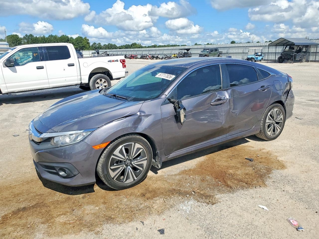 Vedere 2017 HONDA CIVIC EX, unghi 1