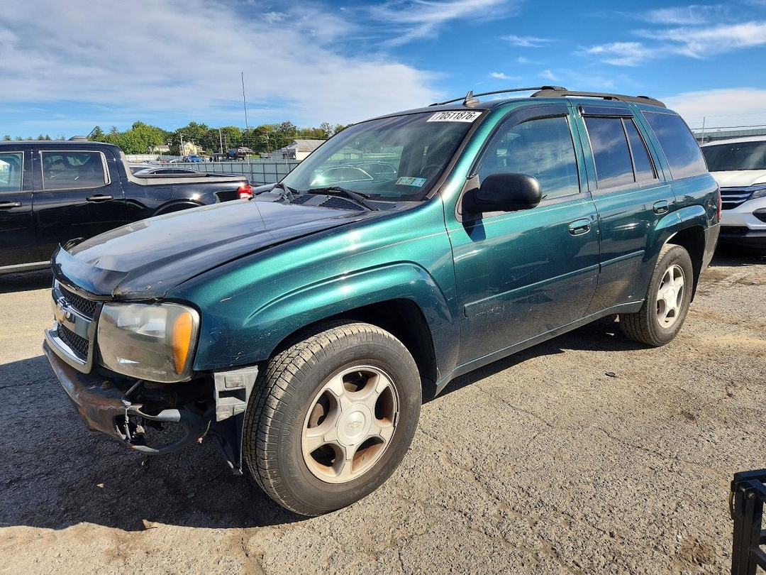 Вид 2006 CHEVROLET TRAILBLAZER LS, угол 1