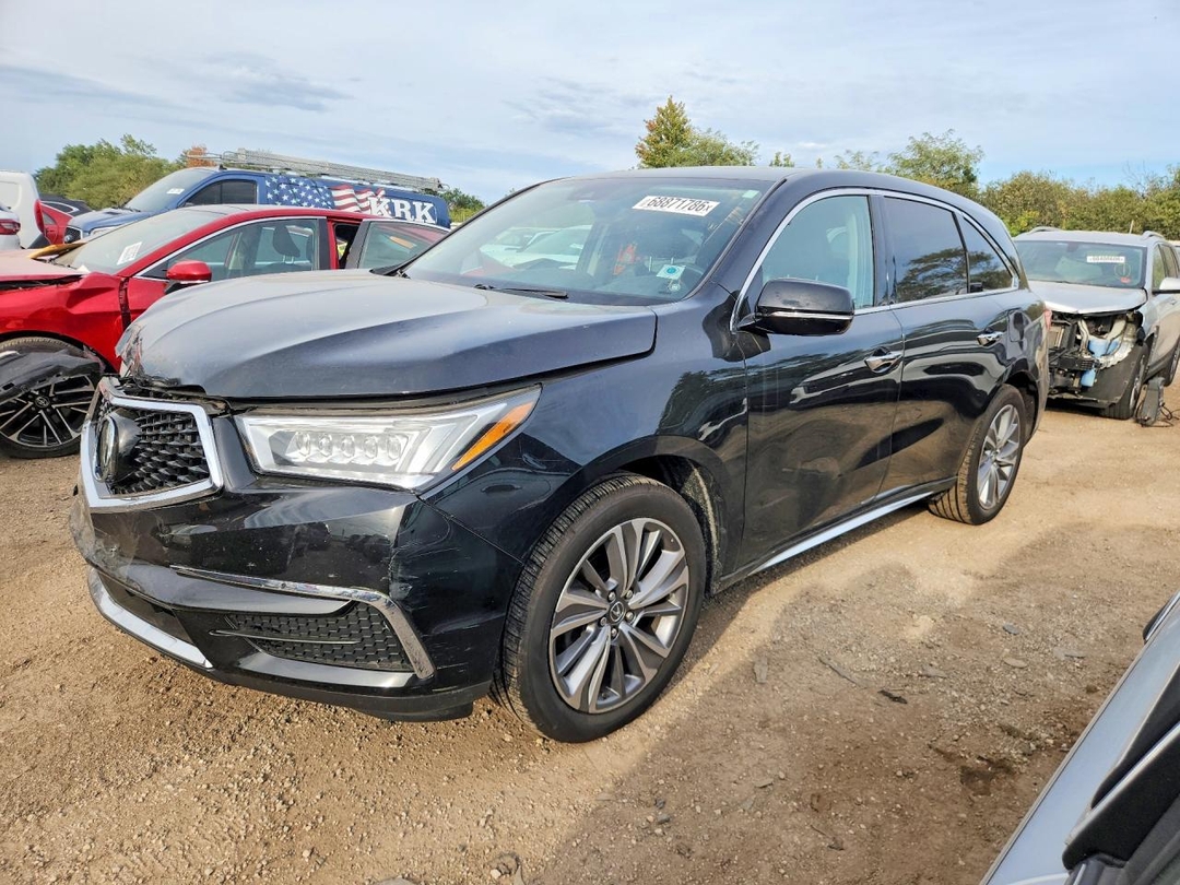 Vista de 2017 ACURA MDX TECHNOLOGY, ángulo 1