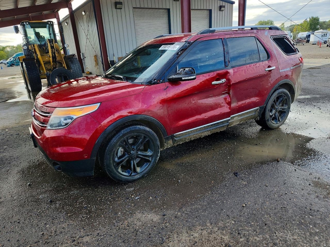 Vue de 2013 FORD EXPLORER LIMITED, angle 1