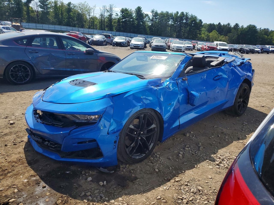 Vue de 2024 CHEVROLET CAMARO SS, angle 1