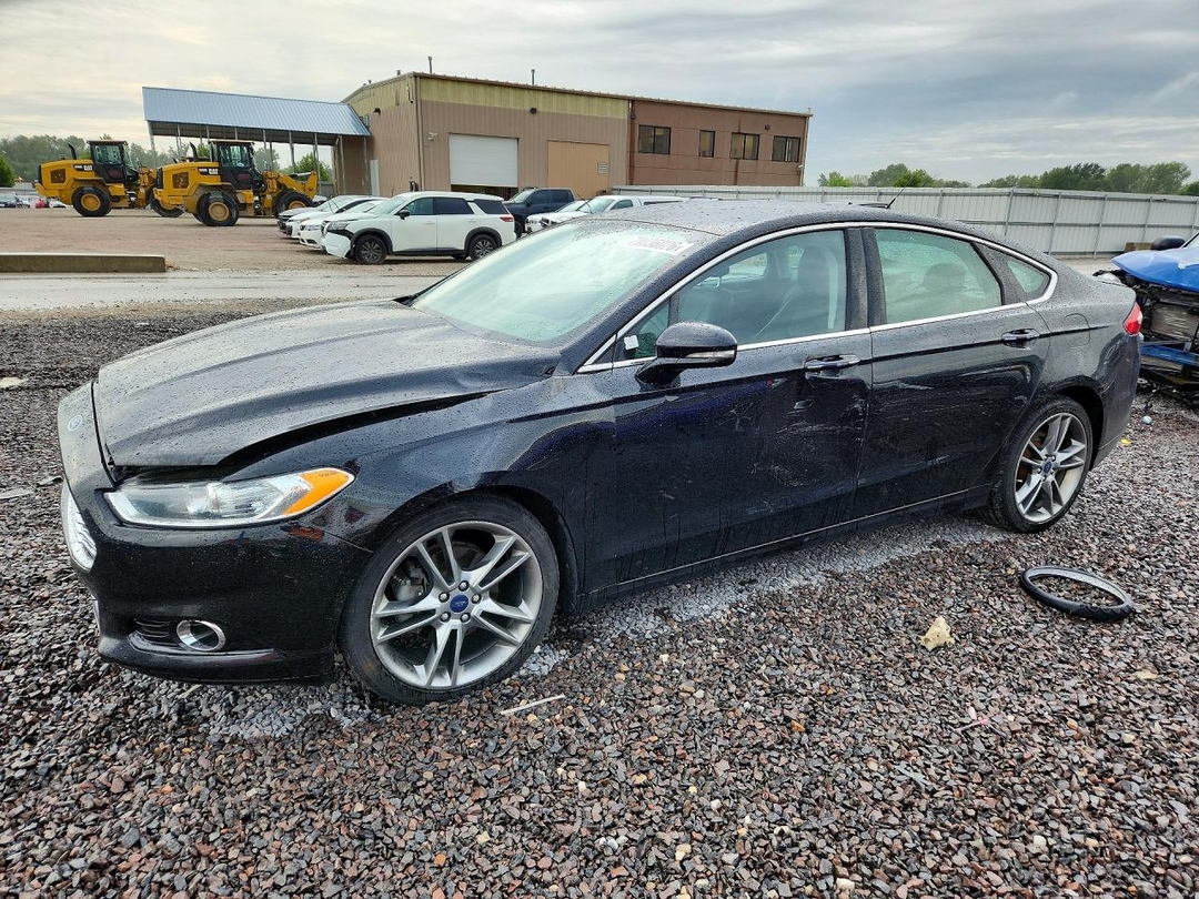 Vista de 2016 FORD FUSION TITANIUM, ángulo 1