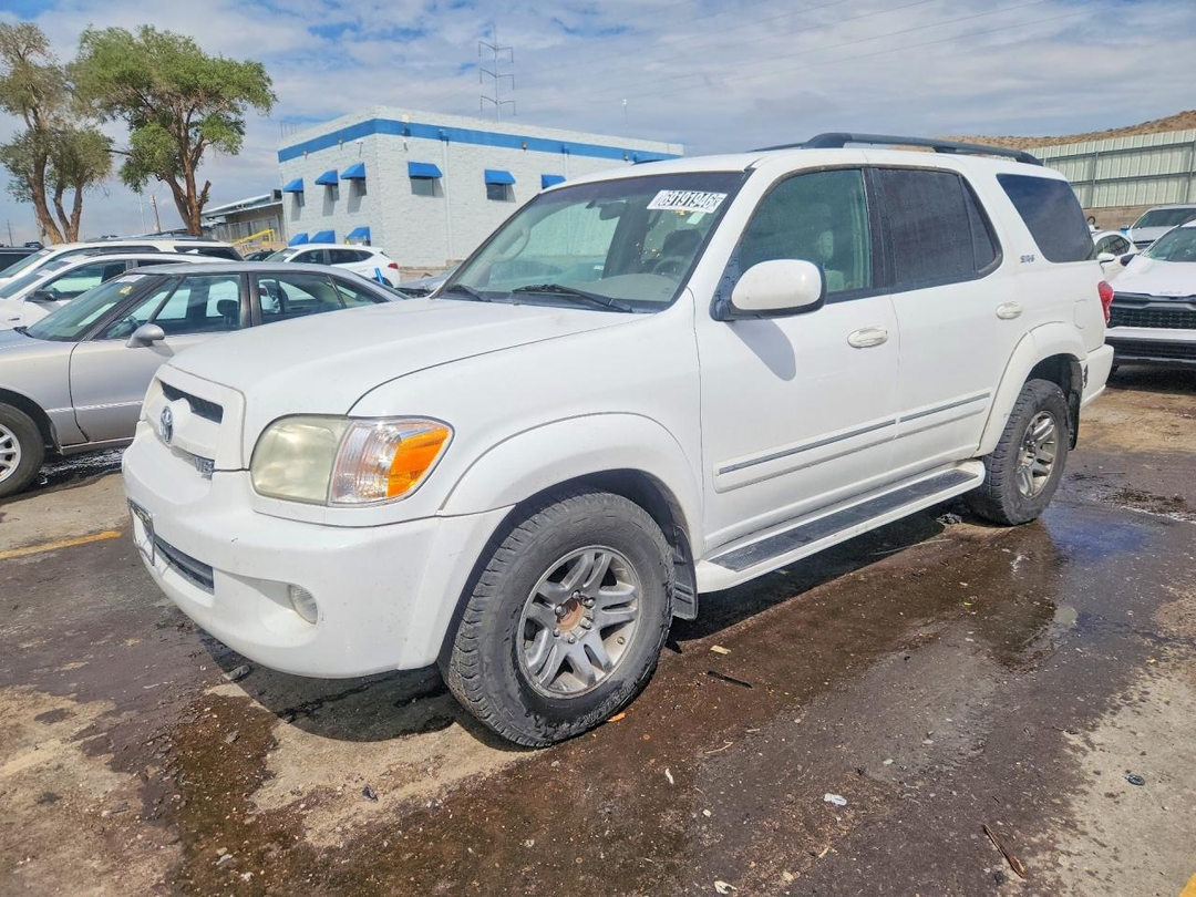 Vue de 2007 TOYOTA SEQUOIA SR5, angle 1