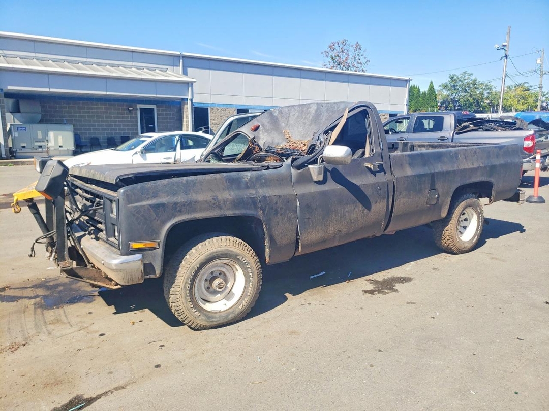 Vue de 1986 CHEVROLET K10, angle 1