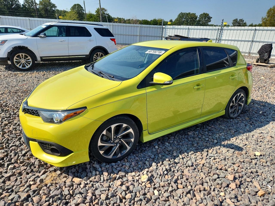 Vedere 2016 TOYOTA SCION, unghi 1