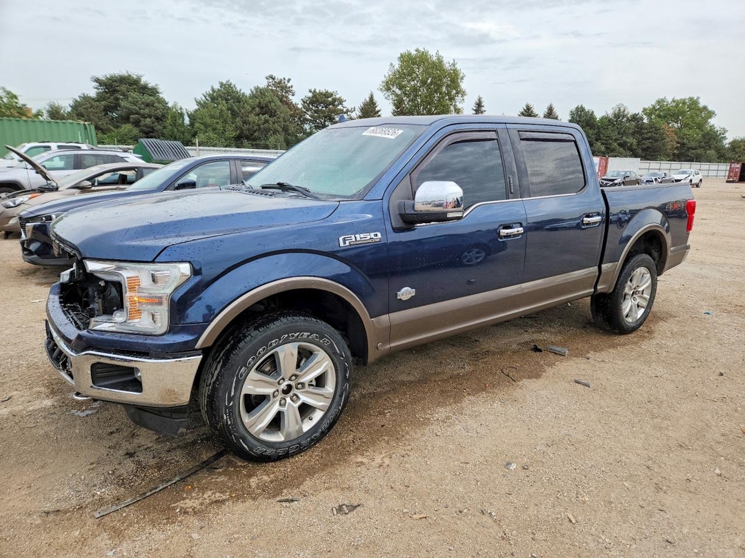 Vista de 2018 FORD F150 SUPERCREW, ángulo 1
