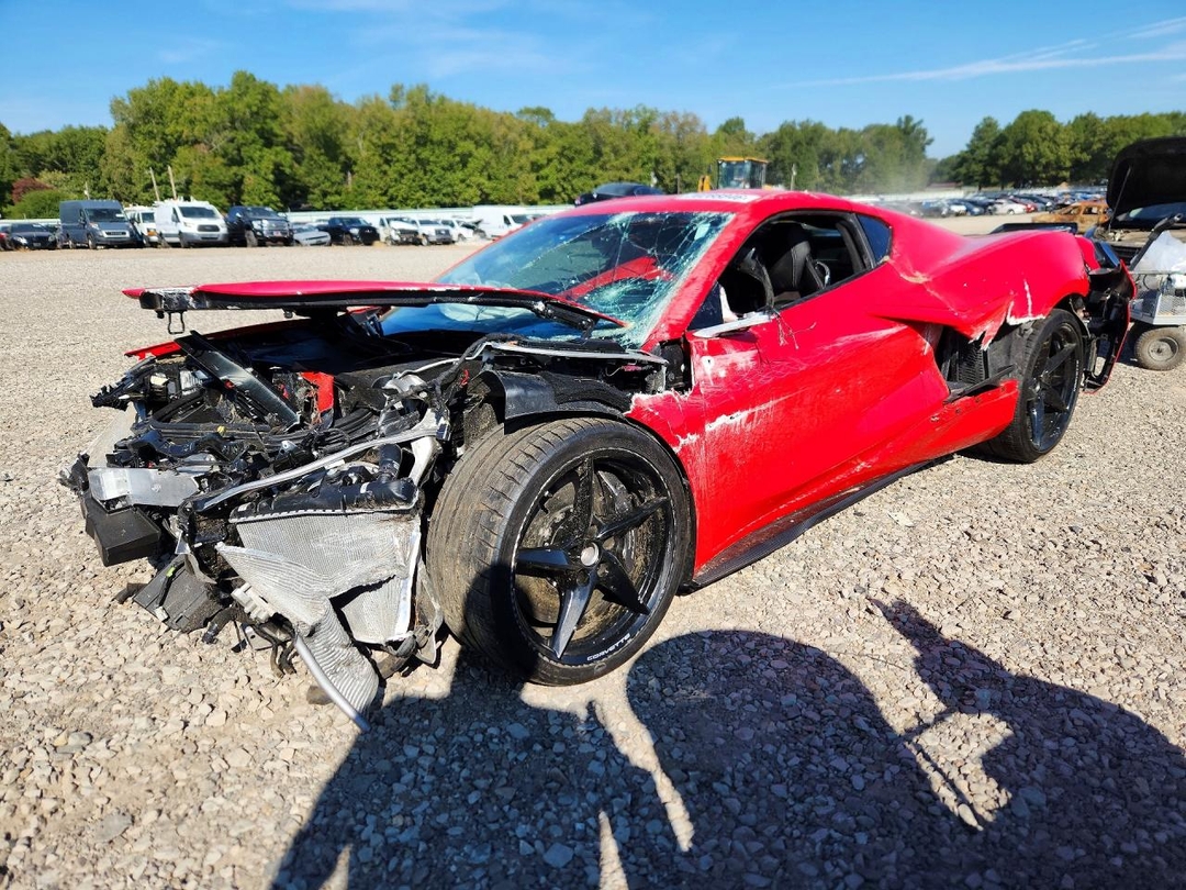 Vue de 2025 CHEVROLET CORVETTE E-RAY 3LZ, angle 1