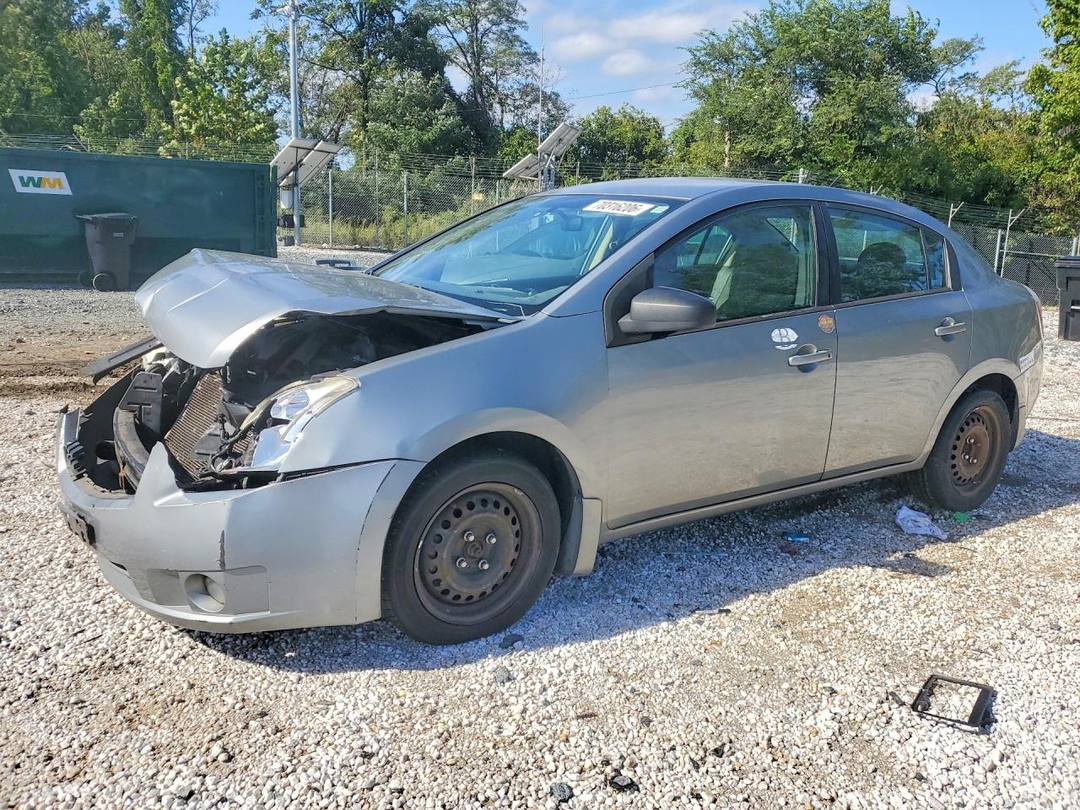 Vue de 2008 NISSAN SENTRA 2.0, angle 1