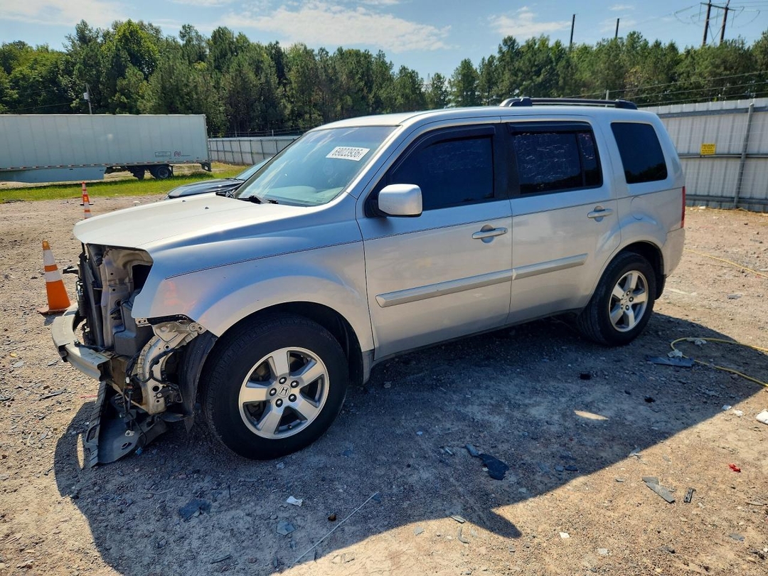 منظر 2009 HONDA PILOT EXL، زاوية 1
