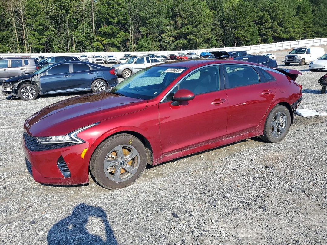 منظر 2023 KIA K5، زاوية 1