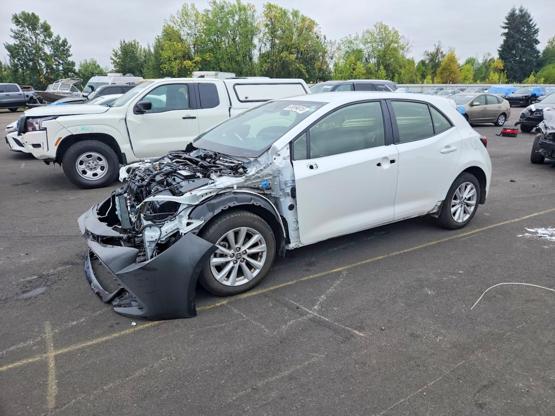 Вид 2024 TOYOTA COROLLA HATCHBACK SE, угол 1