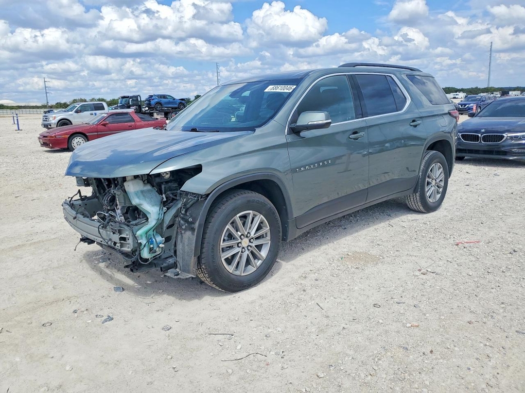 منظر 2023 CHEVROLET TRAVERSE LT، زاوية 1