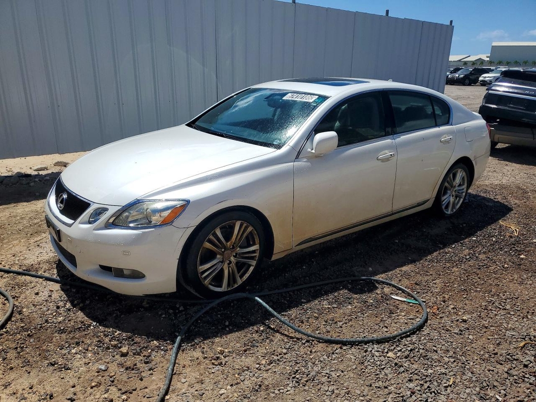 Vista de 2007 LEXUS GS 450H, ángulo 1