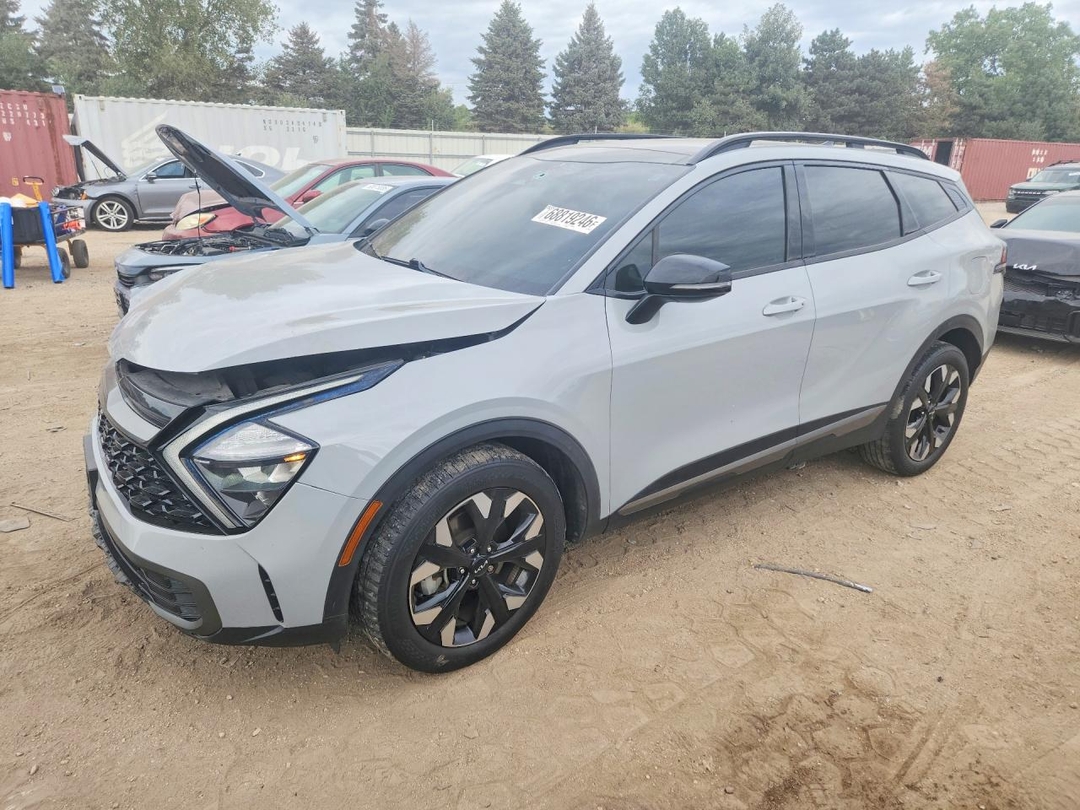 Вид 2023 KIA SPORTAGE X LINE, угол 1