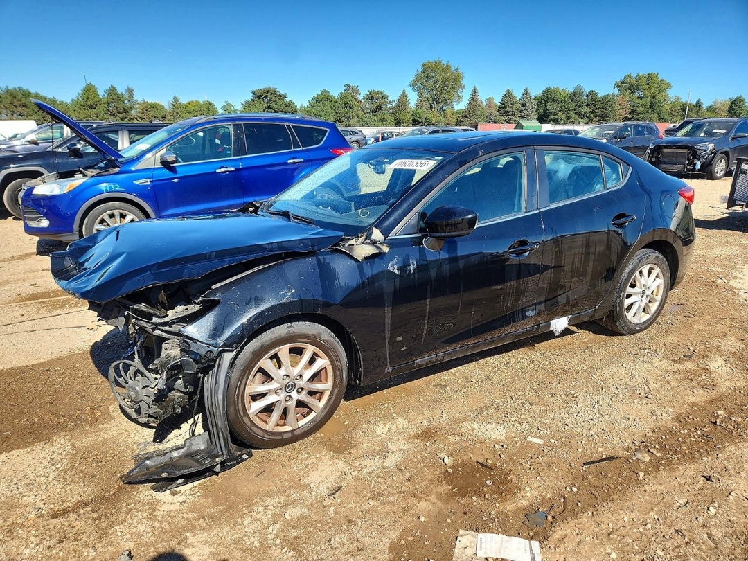 Вид 2016 MAZDA 3 TOURING, угол 1