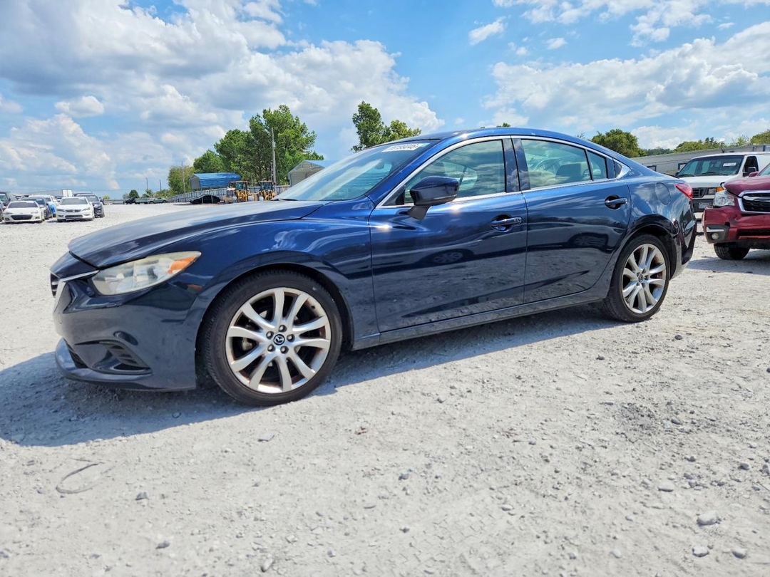 Vista de 2017 MAZDA 6 TOURING, ángulo 1