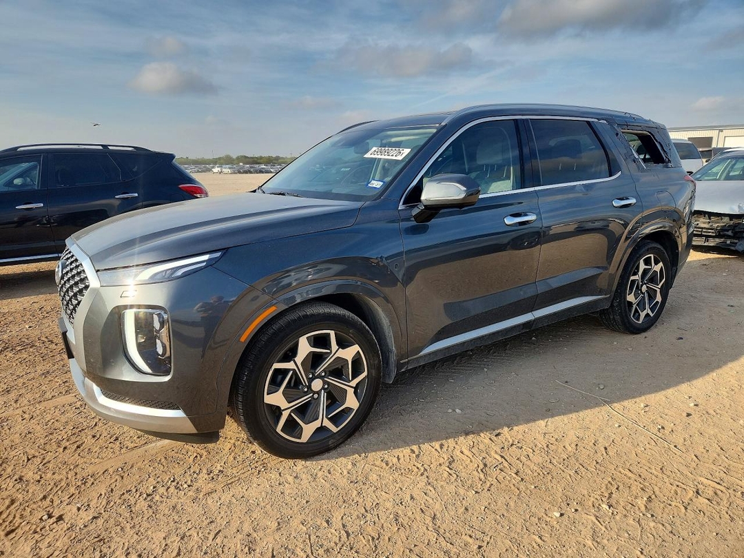 Вид 2022 HYUNDAI PALISADE CALLIGRAPHY, угол 1