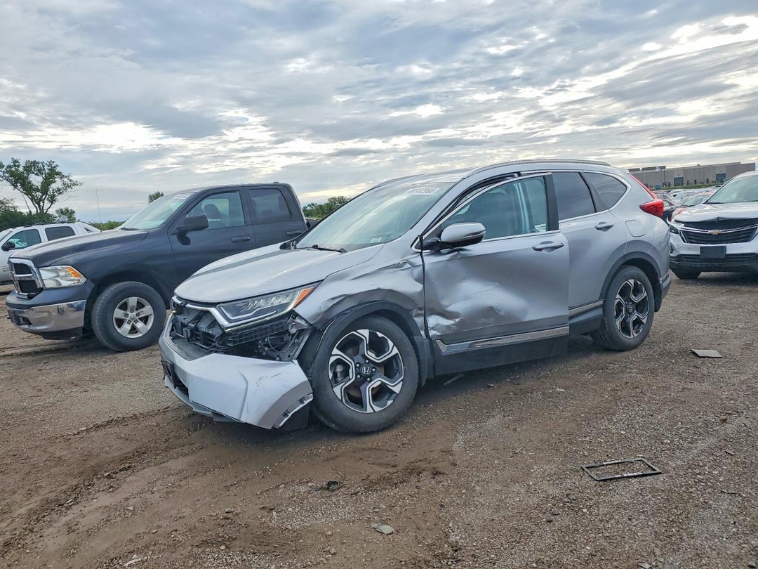 Вид 2019 HONDA CR-V TOURING, угол 1