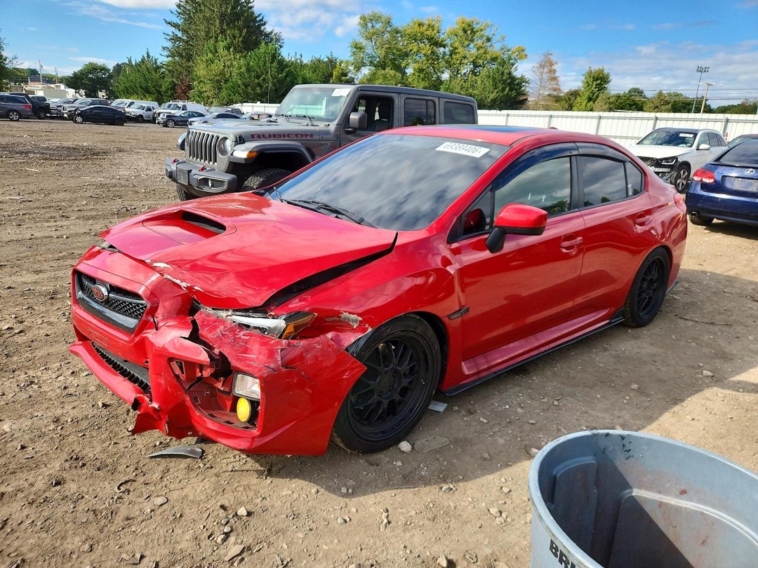 منظر 2015 SUBARU WRX LIMITED، زاوية 1