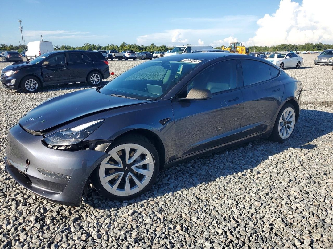 Vedere 2022 TESLA MODEL 3, unghi 1