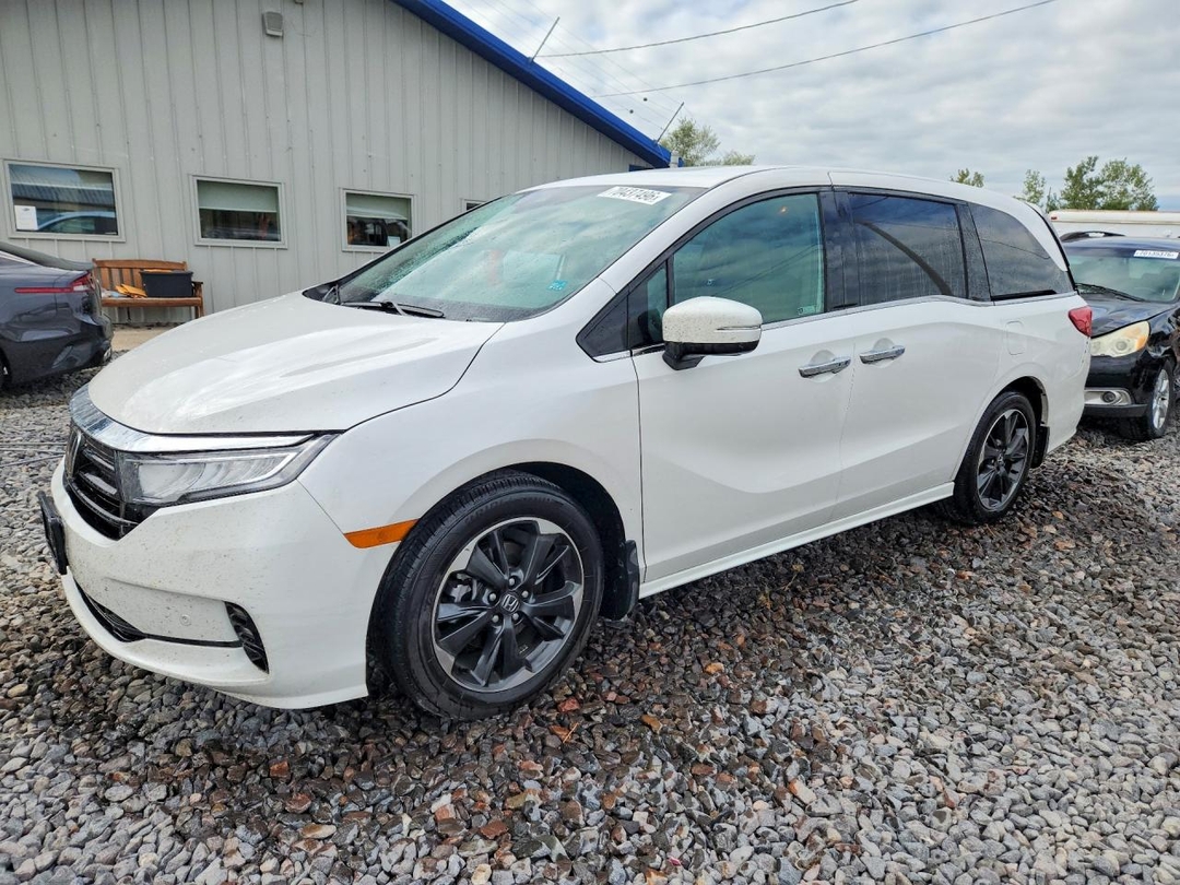Вид 2024 HONDA ODYSSEY ELITE, угол 1