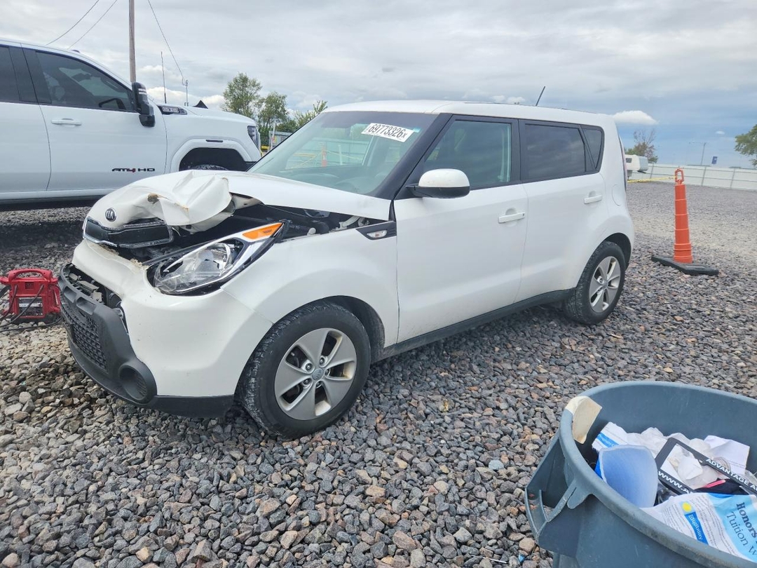 Вид 2014 KIA SOUL BASE, угол 1