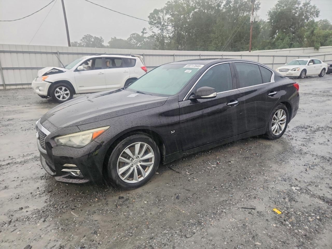 منظر 2014 INFINITI Q50 PREMIUM، زاوية 1