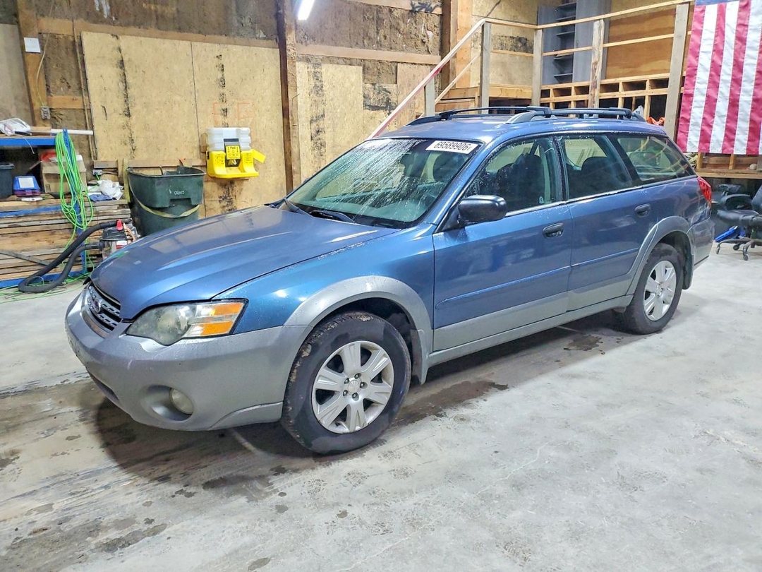 Вид 2005 SUBARU LEGACY OUTBACK 2.5I, угол 1