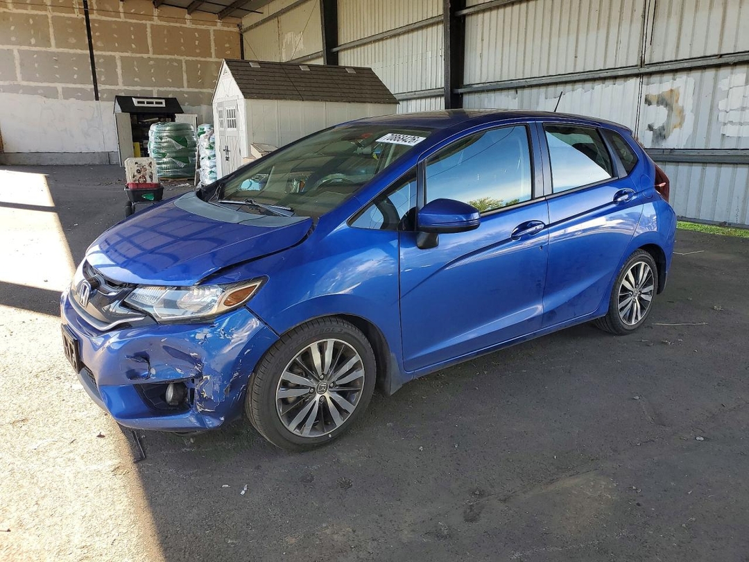 Вид 2015 HONDA FIT EX, угол 1