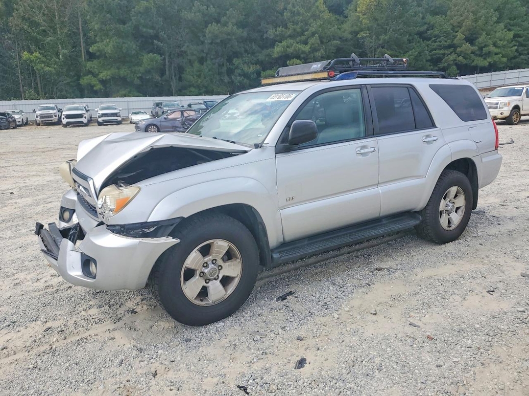 Вид 2007 TOYOTA 4RUNNER SR5, угол 1