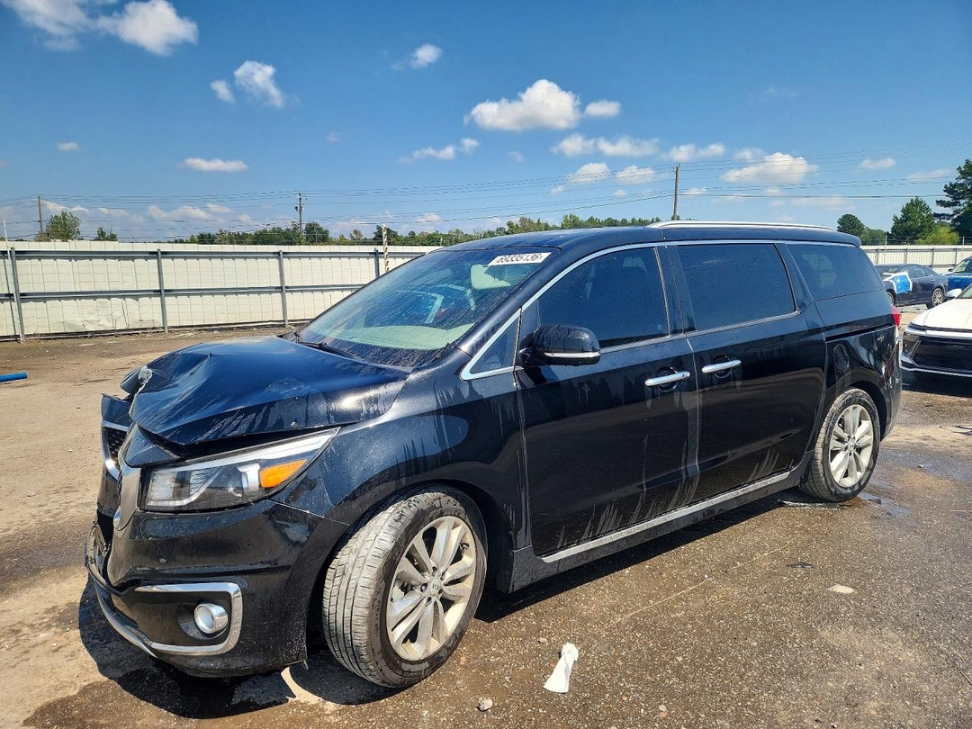 Vue de 2018 KIA SEDONA SXL, angle 1