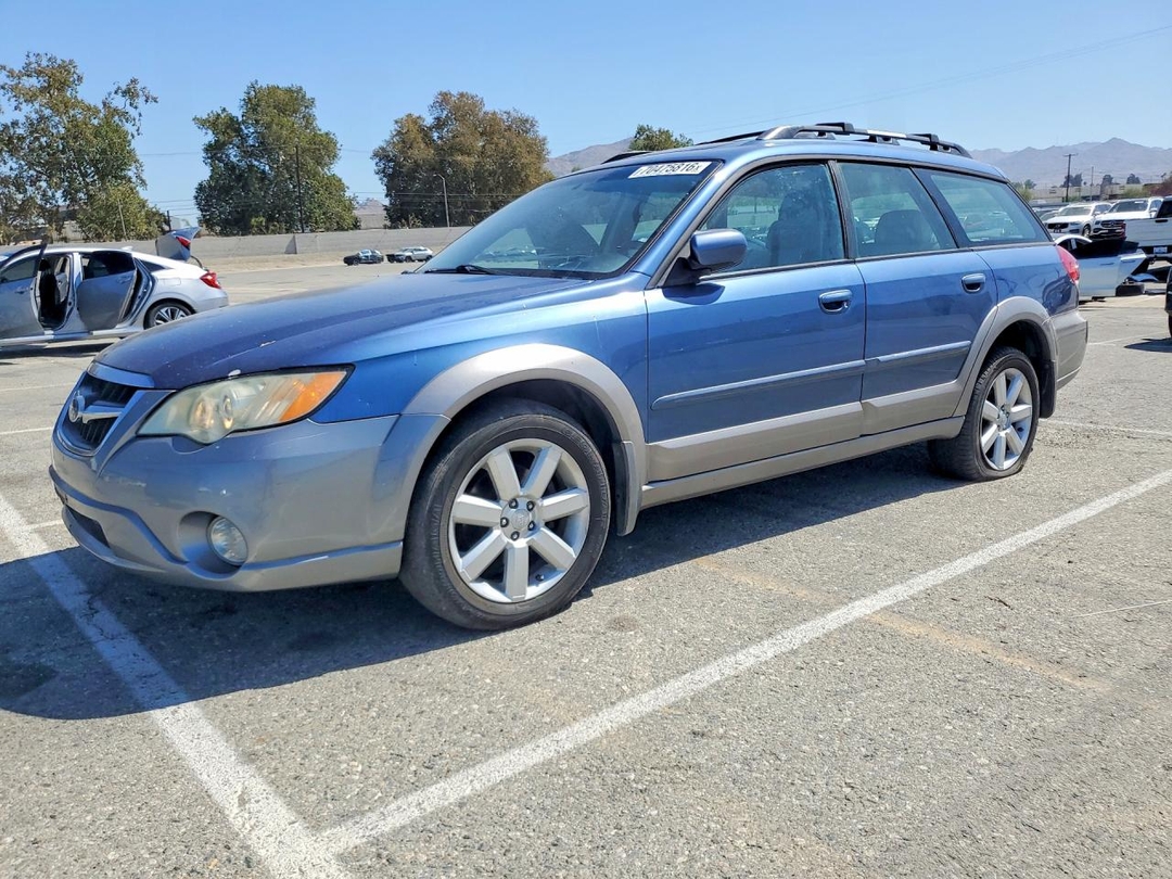 منظر 2008 SUBARU OUTBACK 2.5I LIMITED، زاوية 1