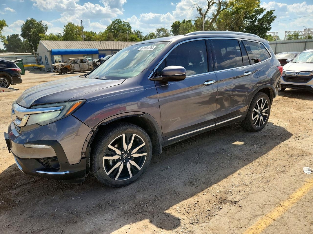 Vista de 2019 HONDA PILOT ELITE, ángulo 1