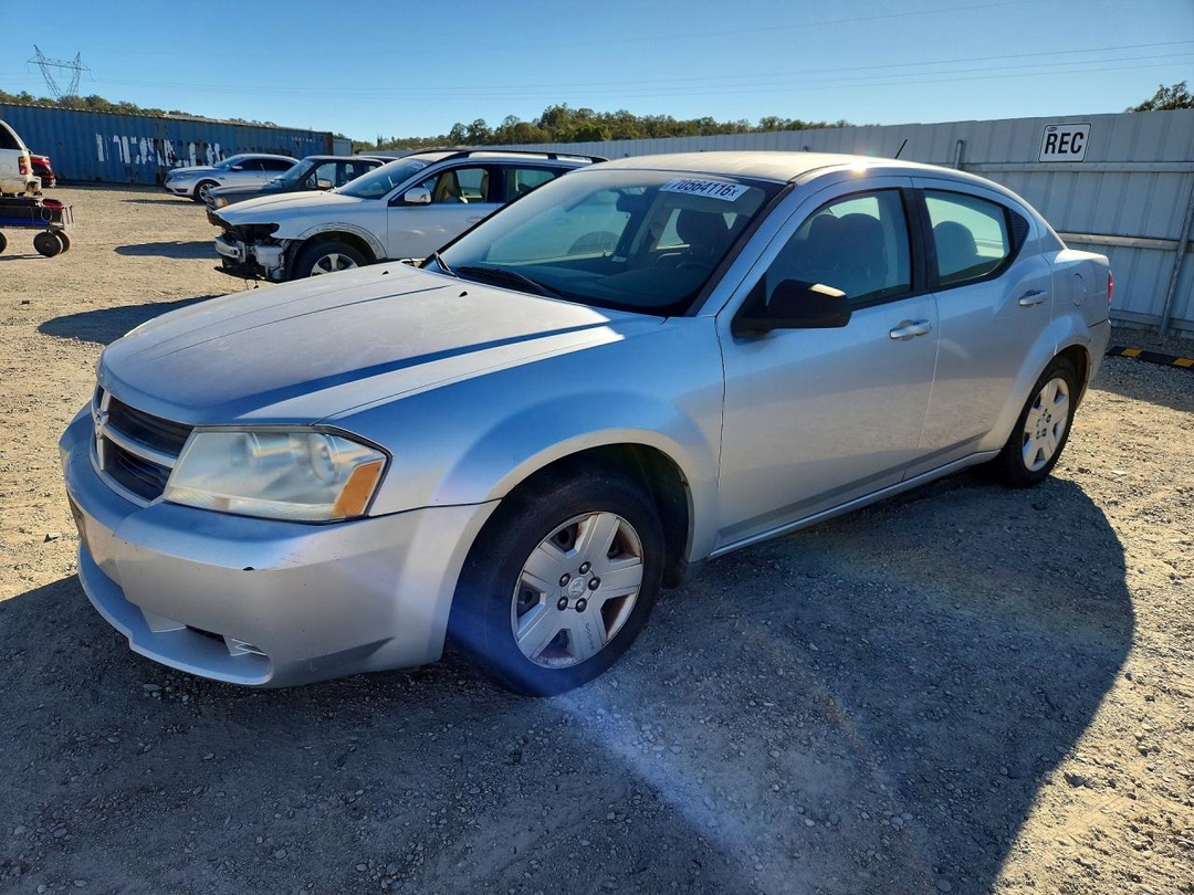 Vista de 2008 DODGE AVENGER SE, ángulo 1