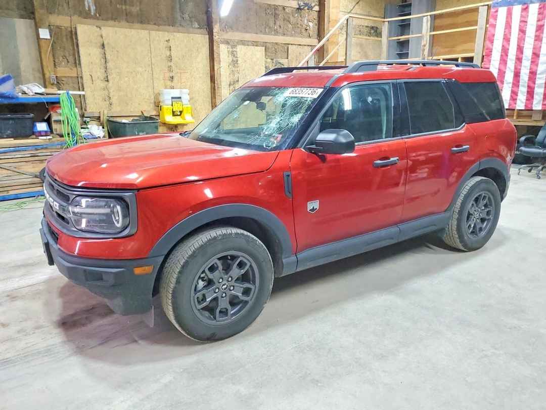 Vedere 2023 FORD BRONCO SPORT BIG BEND, unghi 1