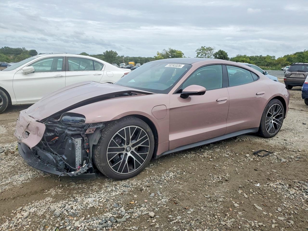 2024 PORSCHE TAYCAN view, angle 1