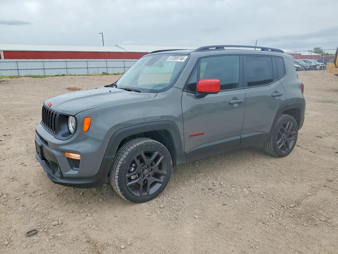Vue de 2022 JEEP RENEGADE LATITUDE, angle 1