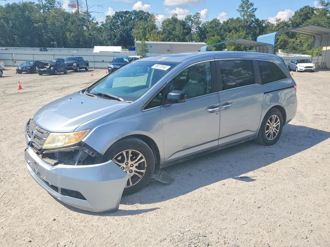 Vue de 2012 HONDA ODYSSEY EXL, angle 1