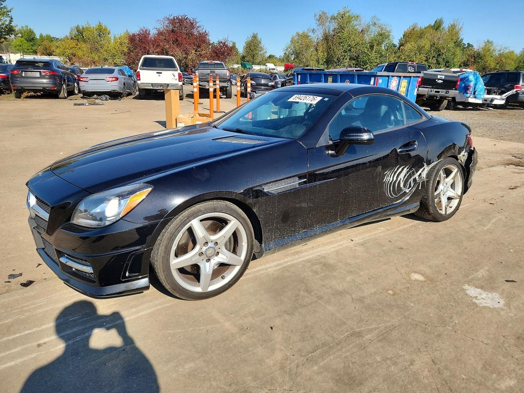 Vista de 2015 MERCEDES-BENZ SLK 250, ángulo 1
