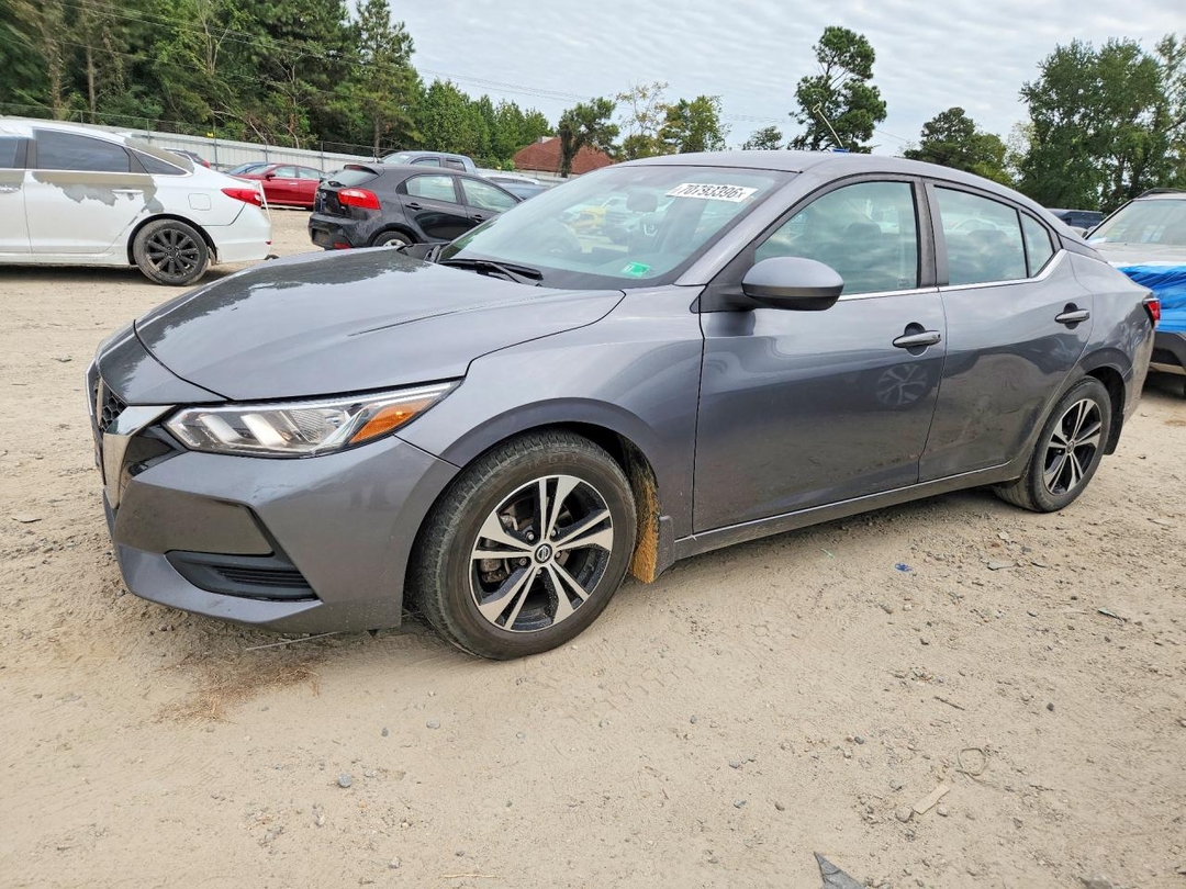 منظر 2022 NISSAN SENTRA SV، زاوية 1
