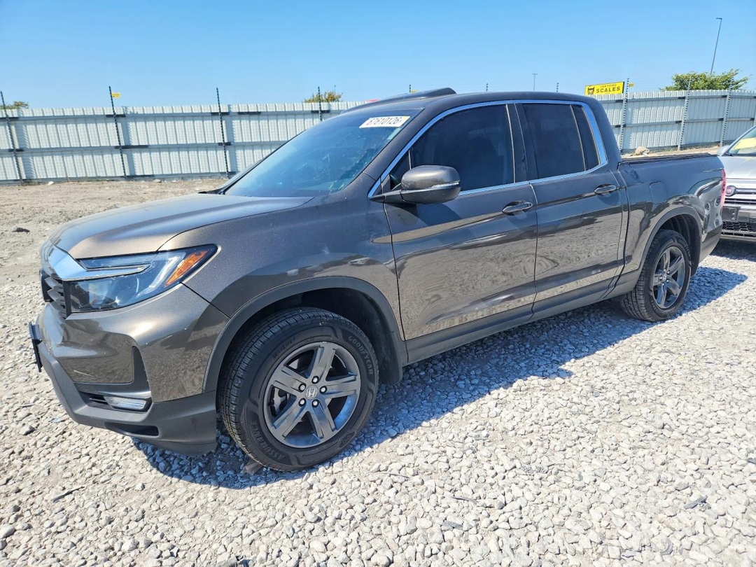 Vista de 2023 HONDA RIDGELINE RTL, ángulo 1